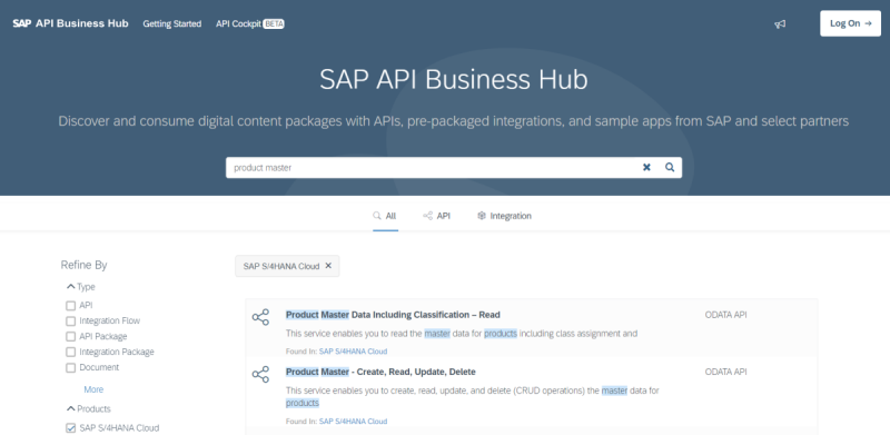 Try out ODATA services for SAP OutSystems Integration