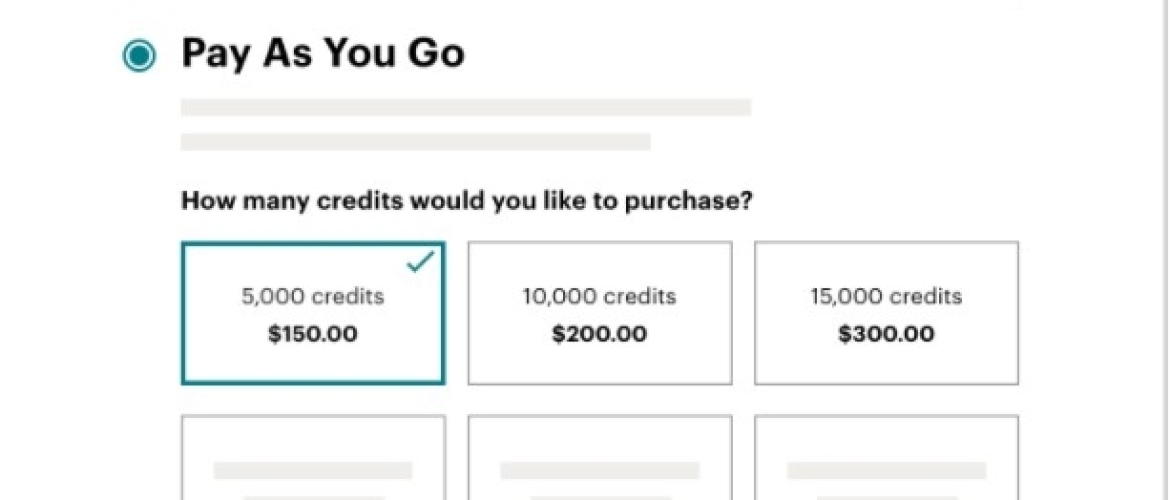 Pay as you go - abonnementsvormen Mailchimp Pay as you go - abonnementsvormen Mailchimp