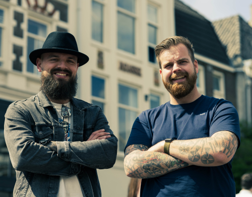 Sander en Buck Socialbeards