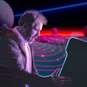 tron video game portret