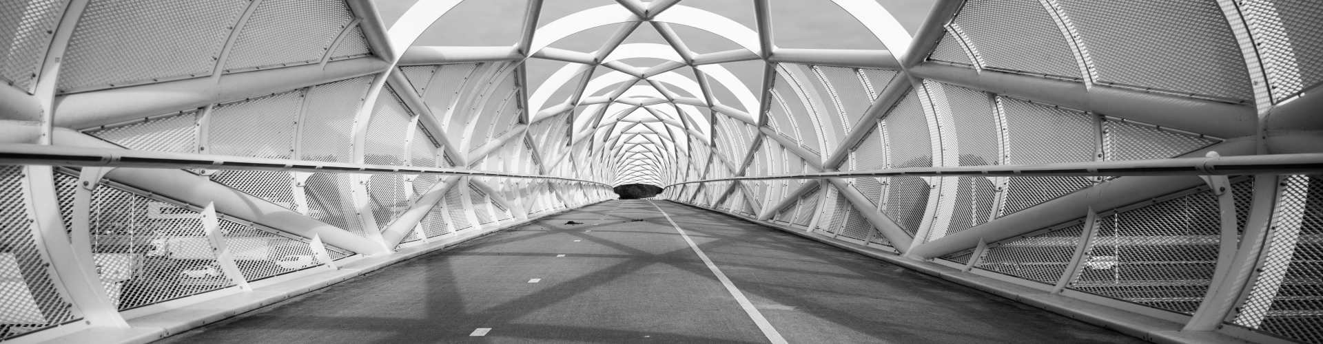 zwart wit brug Charlois rotterdam