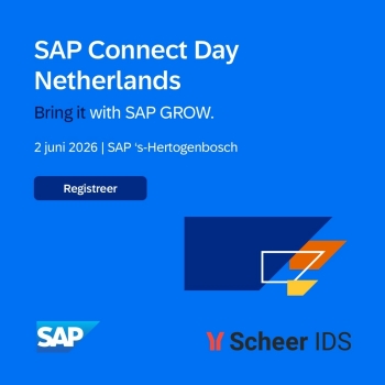 Scheer op SAP Connect Day Scheer op SAP Connect Day