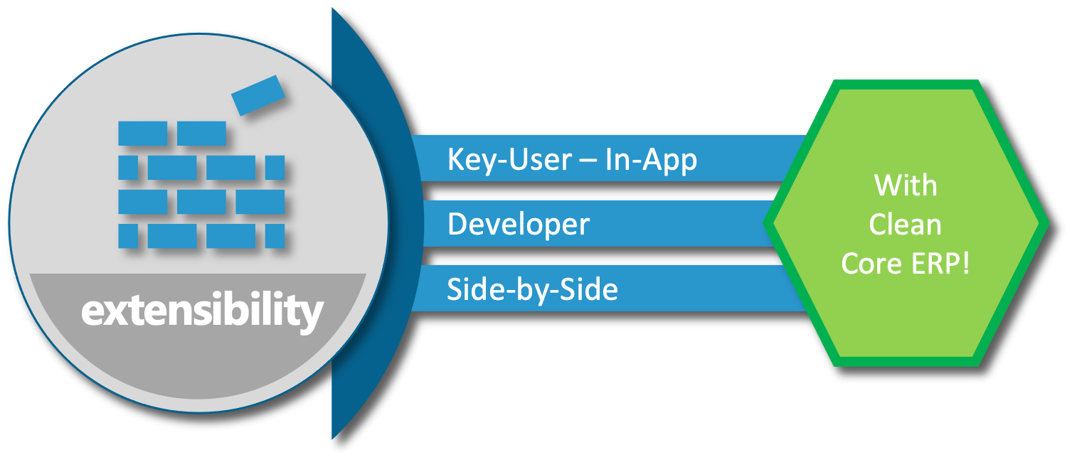 SAP S/4HANA Cloud, Public Edition feature Extensibility