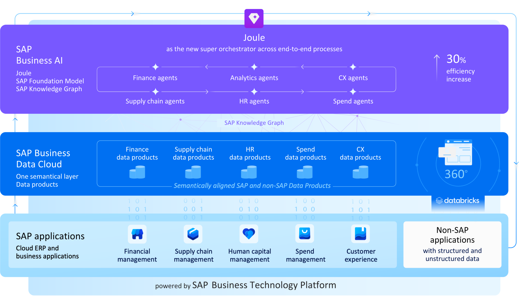 SAP Business Suite Concept Infograph