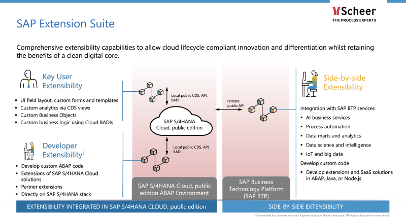 SAP Extension Suite Model