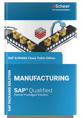 SAP Qualified Partner Packaged Solution for Manufacturing with SAP S/4HANA Cloud, public edition