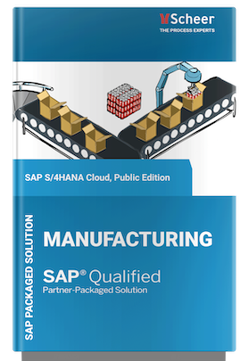 SAP Qualified Partner Packaged Solution for Manufacturing with SAP S/4HANA Cloud, public edition