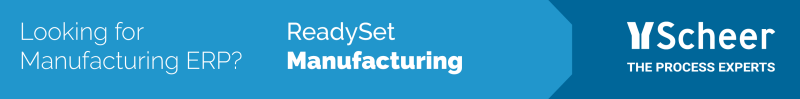 ReadySet Manufacturing - SAP Qualified Partner Packaged Solution