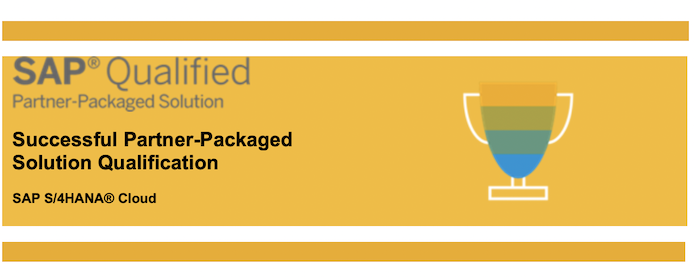 SAP Qualified Package Certificate Manufacturing