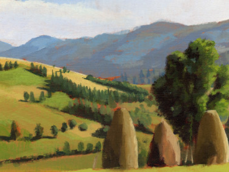 Atmosferisch perspectief schilderen met Toon Nagtegeaal