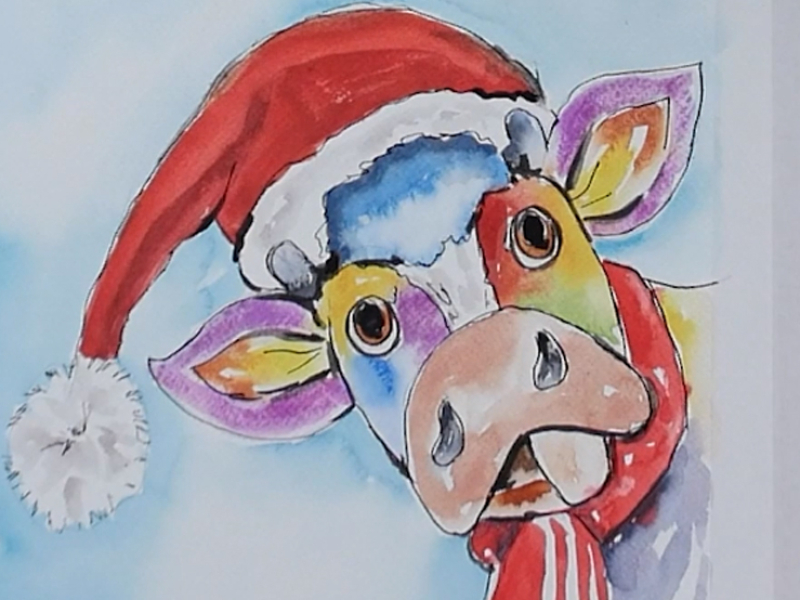 kerstkoe corrie leushuis