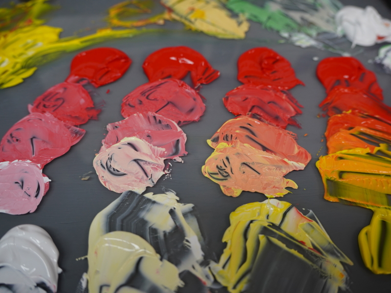 kleuren lichter maken