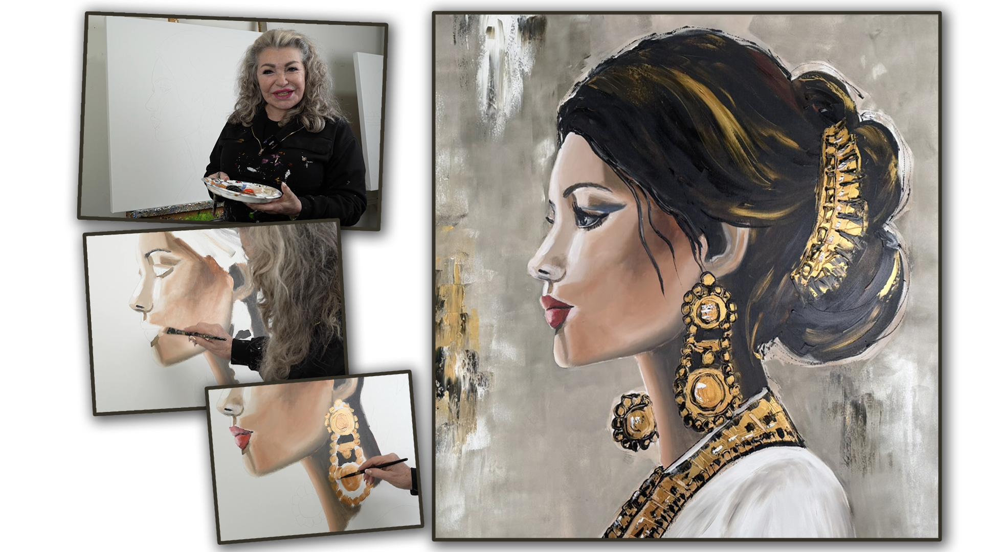 Tutorial Corrie Leushuis portret dame Tutorial Corrie Leushuis portret dame
