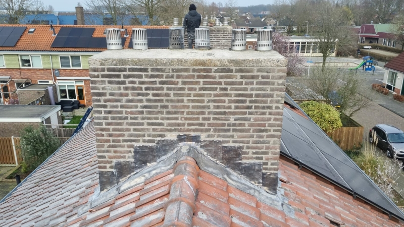 Complete schoorsteen renoveren Dordrecht