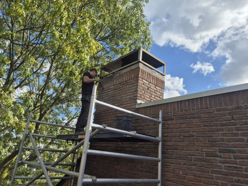 Schoorsteen renoveren in Eer