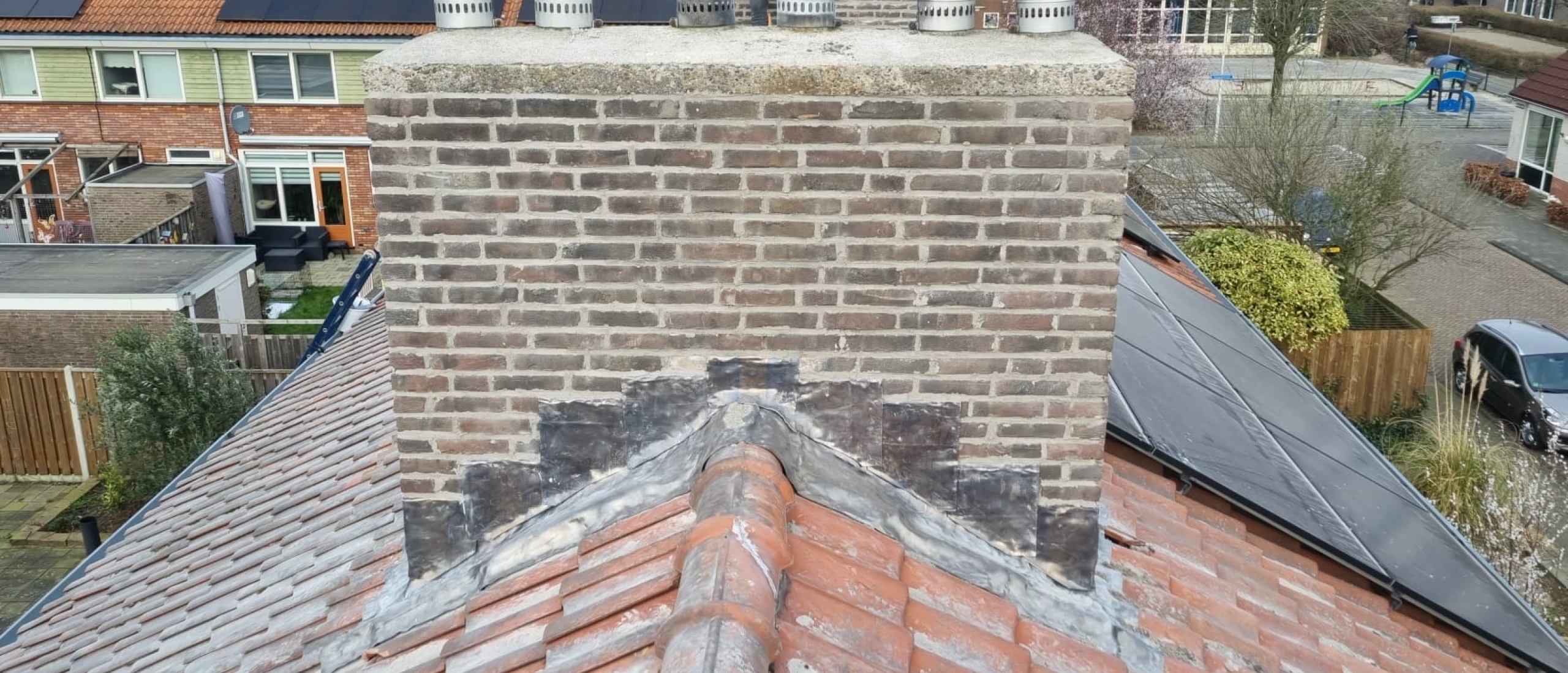 Schoorsteen compleet renoveren Hoogeveen
