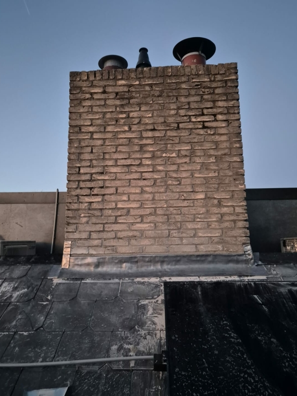 Schoorsteen loodwerk renoveren