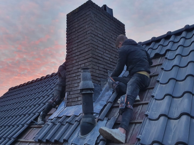 Schoorsteen compleet renoeven
