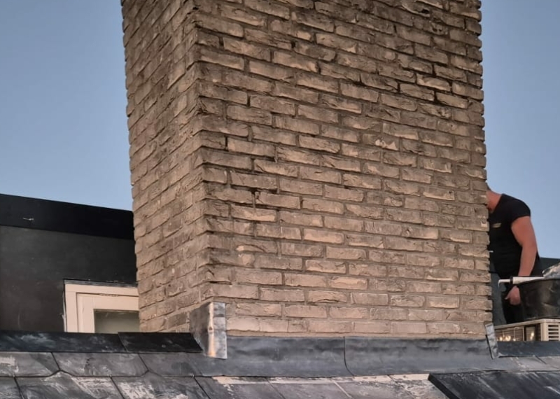 Schoorsteen loodwerk renoveren