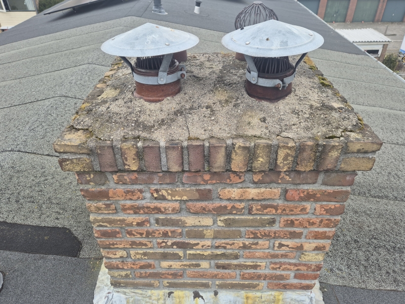 Schoorsteen renoveren in Twello