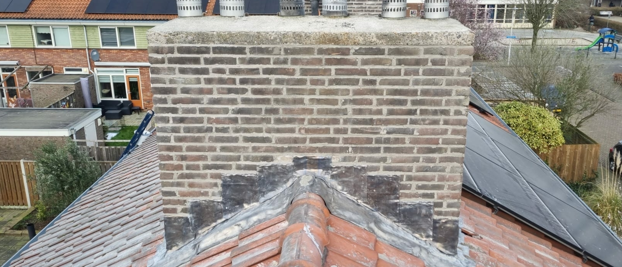 Schoorsteen compleet renoveren Beekbergen