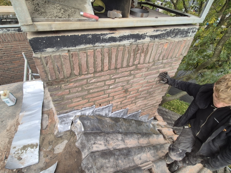 Schoorsteen renovatie Elst