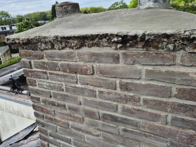 Schoorsteen compleet renoveren Kampen