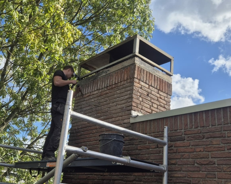 Schoorsteen renovatie Lieren