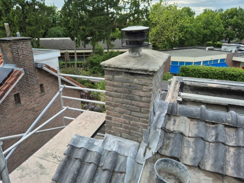 Schoorsteen bovenplaat detectie