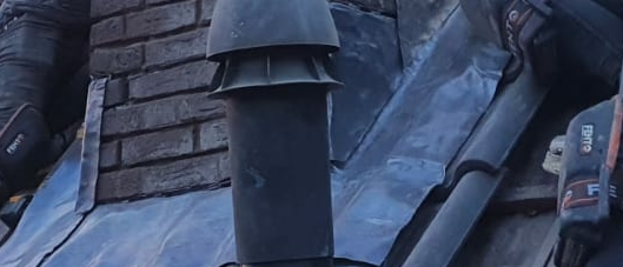 Schoorsteen voegen herstel