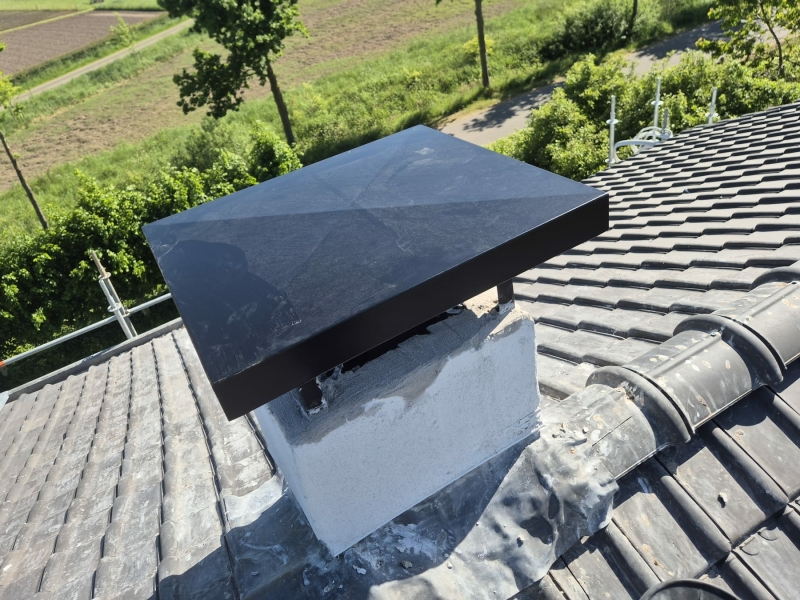 Schorsteen bladlood renoveren