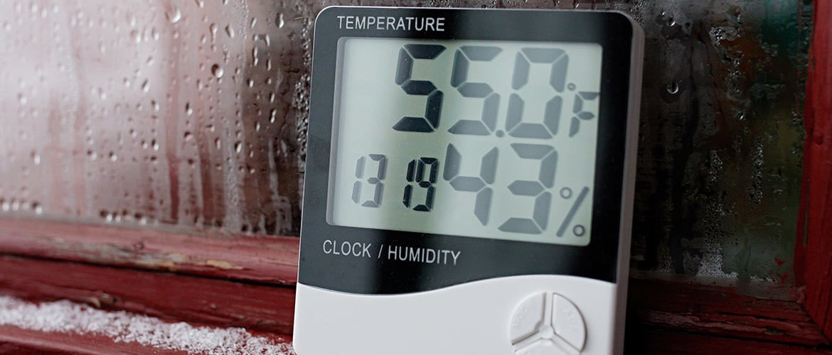 Hoe kun je de luchtvochtigheid in huis meten?