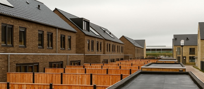Hoe voorkomt goede plaatsing onderhoud bij een schutting?