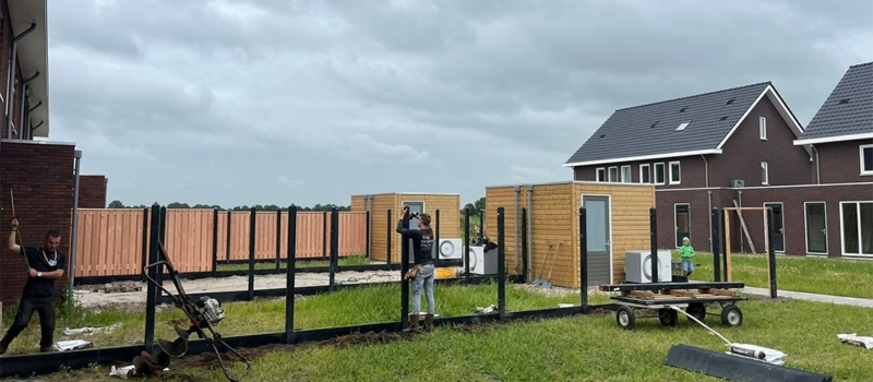 Schutting plaatsen bij nieuwbouw en renovatieprojecten