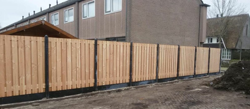 Schutting laten plaatsen inclusief sloop en afvoer
