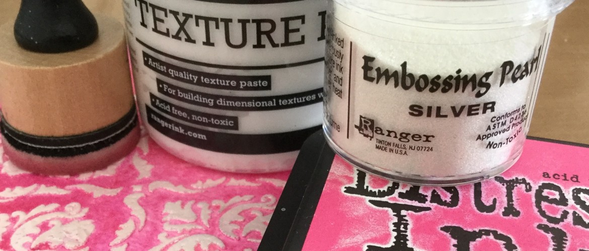 Embossing Poeder en Texture Paste