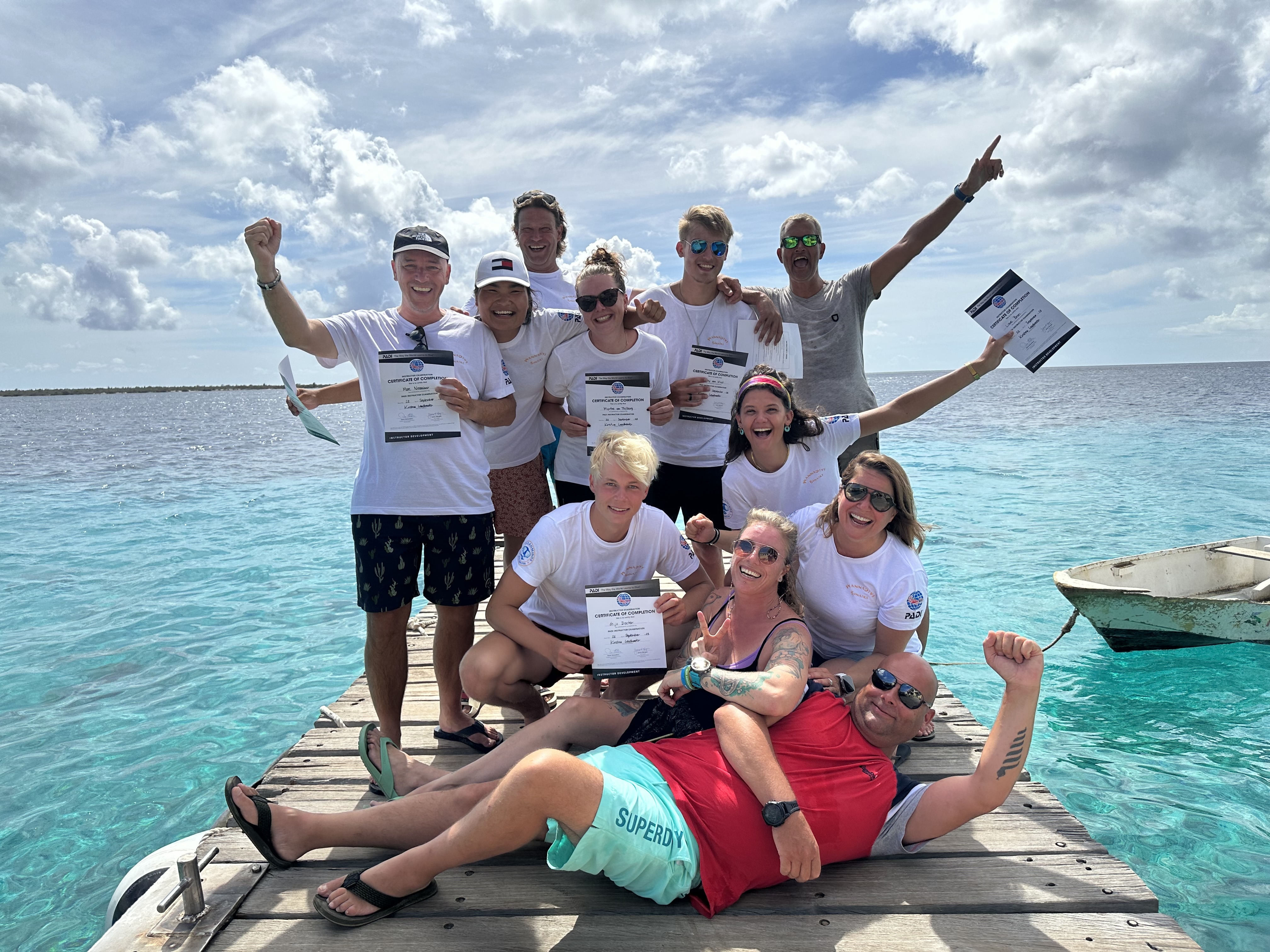 PADI IDC 2025, word dit jaar PADI duikinstructeur