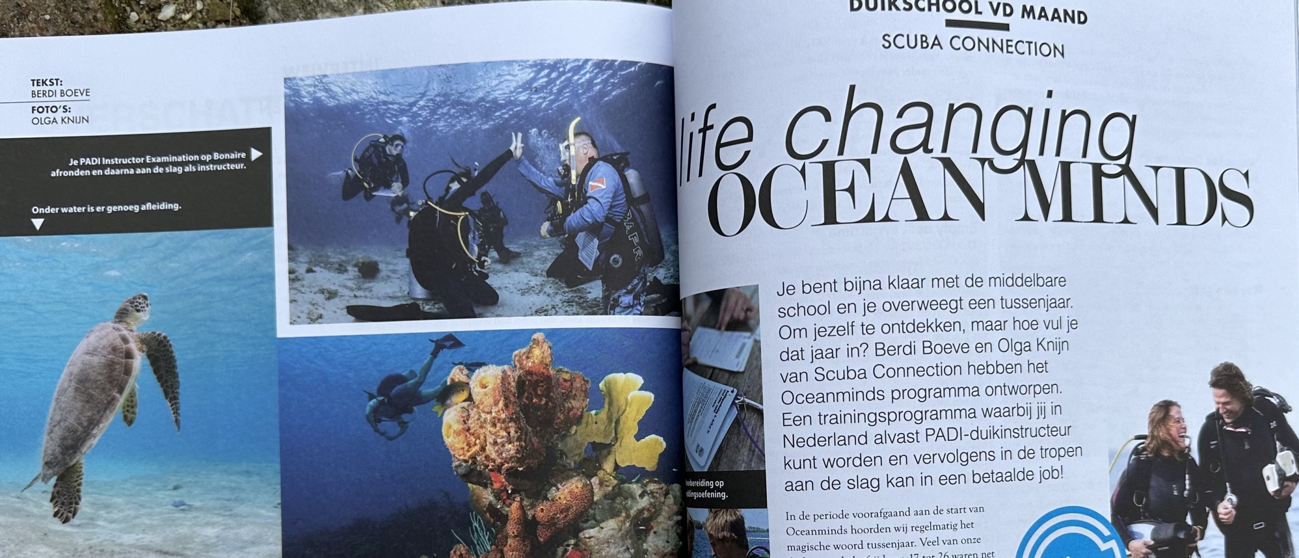 René magazine, Wij staan erin met Oceanminds!