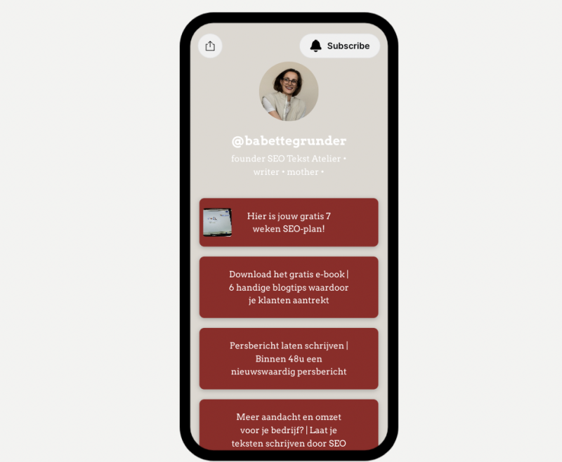 Linktree? Dé manier om meer lezers te krijgen