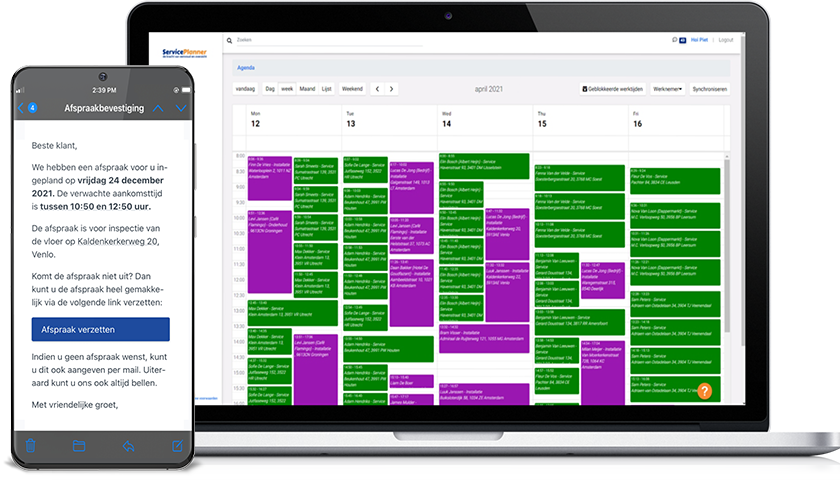 Planningssoftware voor waterbehandelingsbedrijven