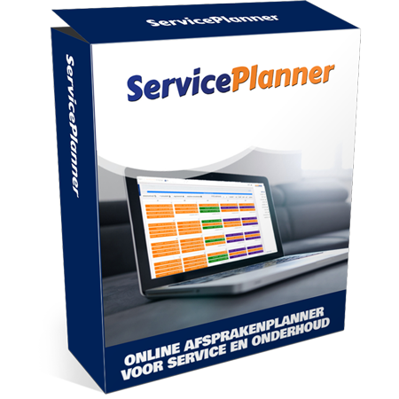 Online afsprakenplanner voor service en onderhoud
