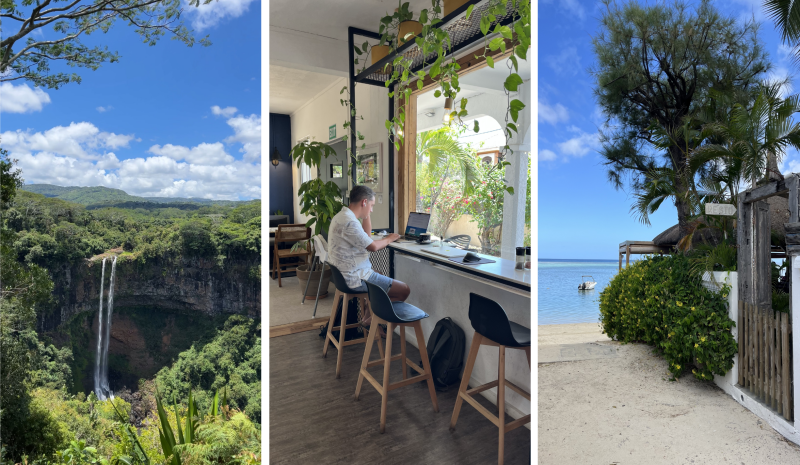 Working remotely from Tamarin Mauritius digital nomad experience
