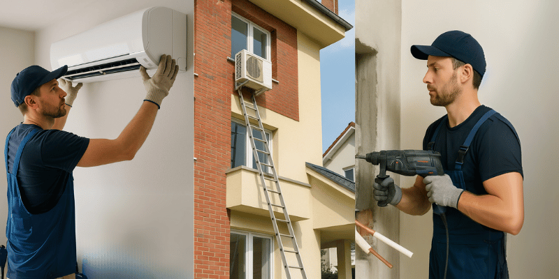Factoren hoelang het duurt airco plaatsen