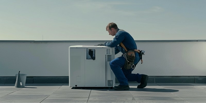 Alle regels plaatsen buitenunit airco