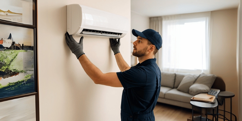verschillende airconditioning plaatsen regelgeving
