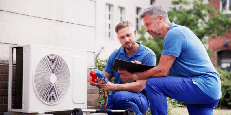 plaatsen van een airco aan zijgevel vergunning