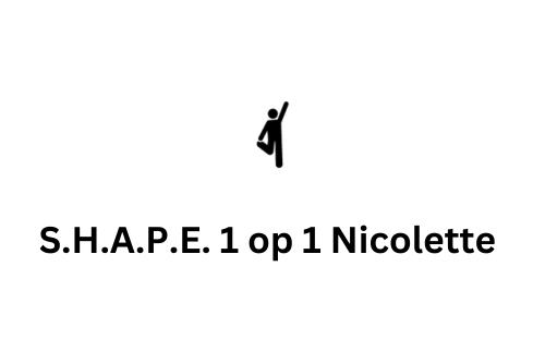 S.H.A.P.E. 1 op 1 Nicolette