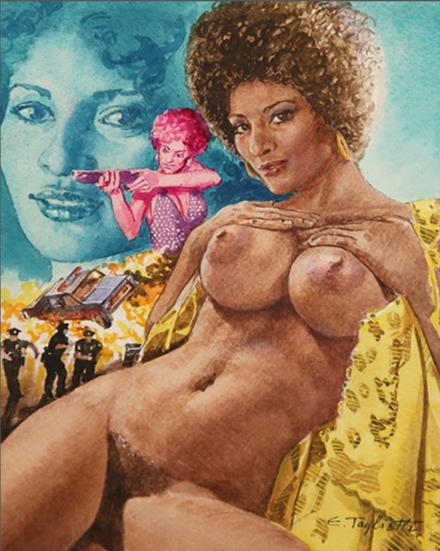 2020. Study for a cover that was never made, by Emanuele Taglietti