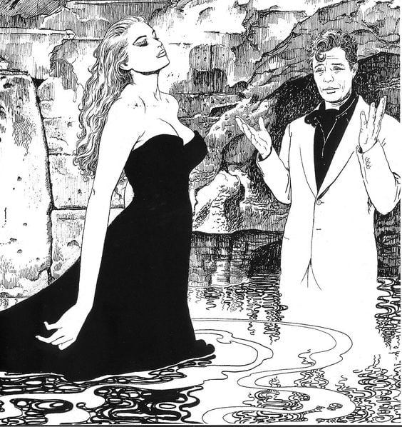 8 1/2 otto e mezzo milo manara