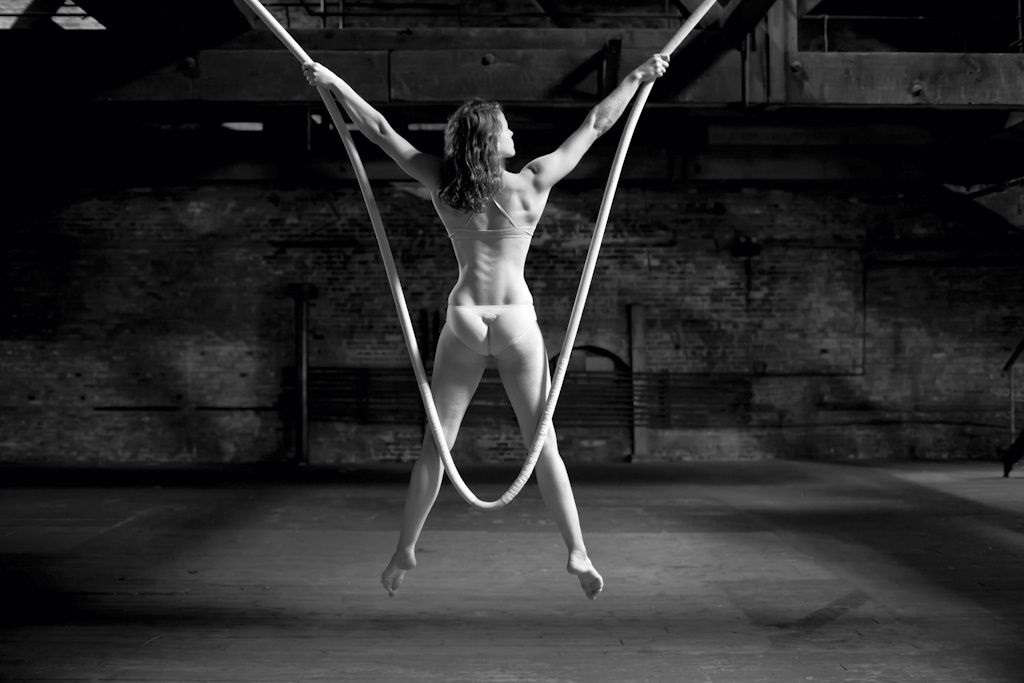 Acey Harper female nude with rope